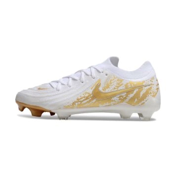Nike Phantom GX 2 Elite By You FG - White/Gold