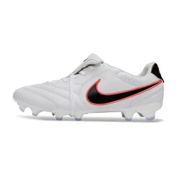 Nike Tiempo Ligera Pro FG White Bright Crimson Black