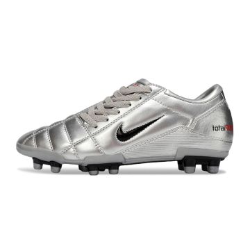 Nike Total 90 3 FG Metallic Silver Red